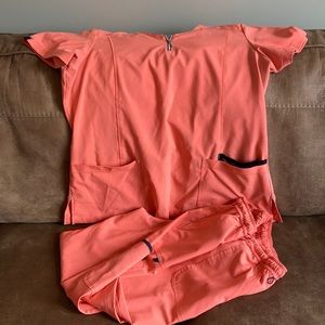 Scrubstar melon scrubs Sz Large